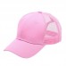 Adjustable Ponytail Baseball Cap  Snapback Hat Summer Mesh Sun Sport Caps  eb-83674861